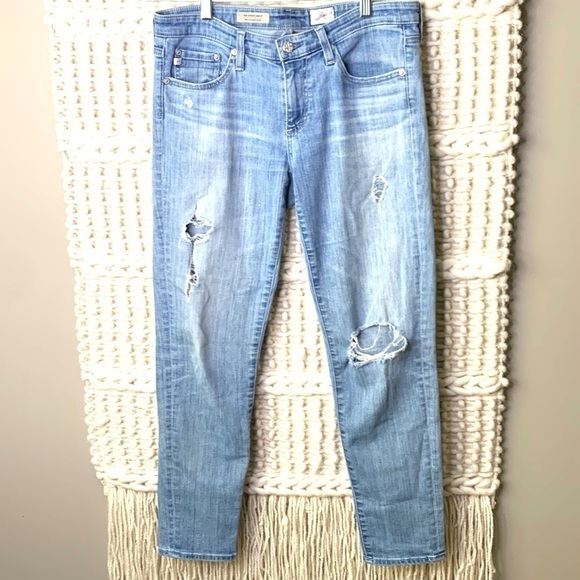 AG Adriano Goldschmied The Stevie Ankle Slim Straight Jean - Picture 1 of 9